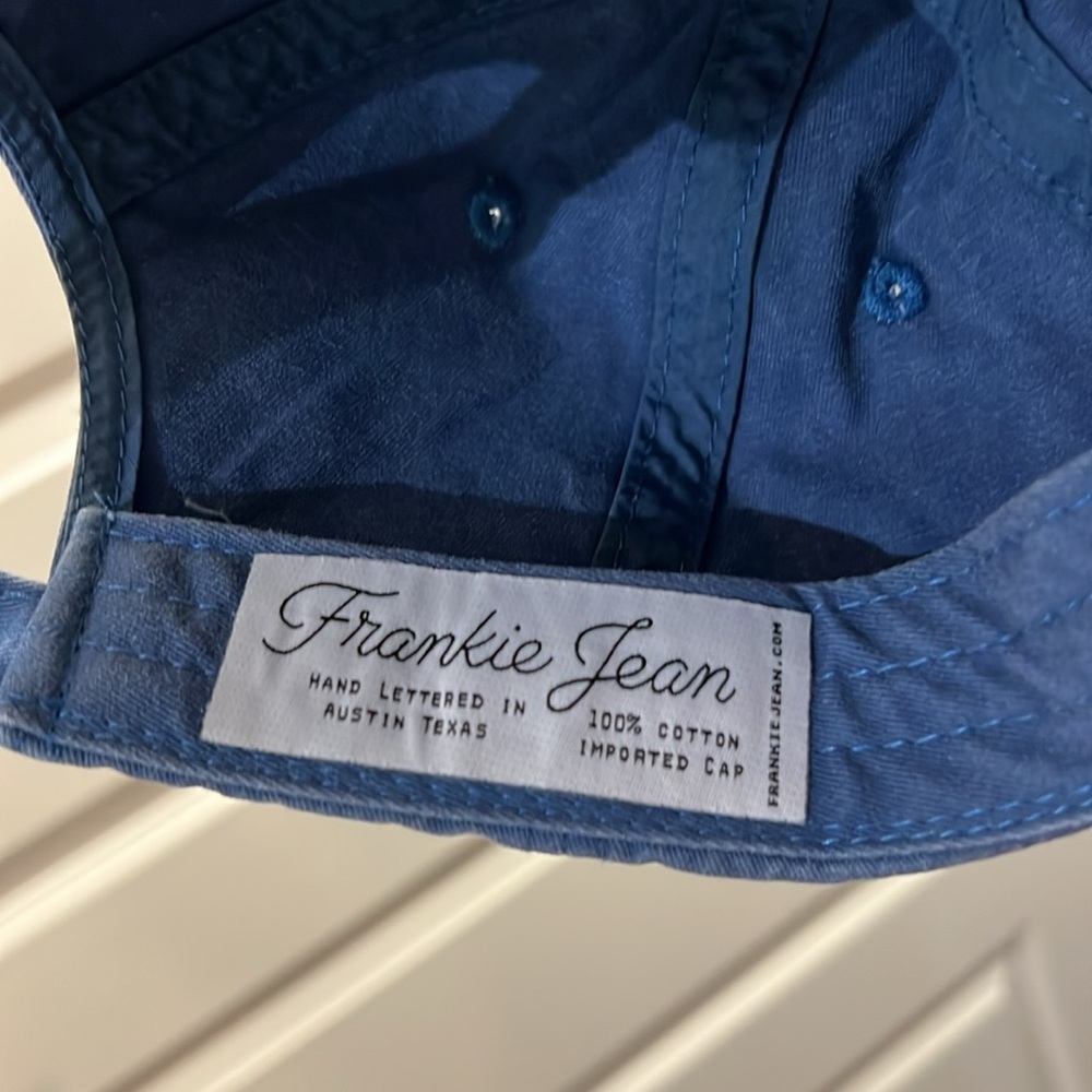 “Darlin'” Denim cap by Frankie Jean - Picture 3 of 3